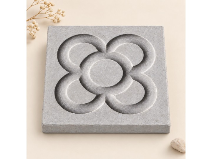 Posavasos de piedra - forma cuadrada