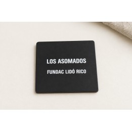 Imanes con Gota de Resina  - Cuadrados 70x70 mm